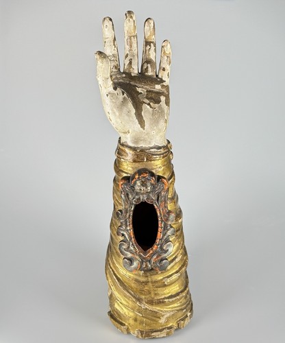 Antico reliquiario braccio - antico,