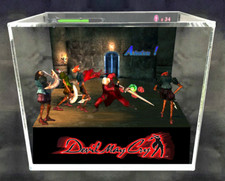 Devil May Cry - Diorama 3D Cubo fatto a mano - Videogiochi - Shadowbox