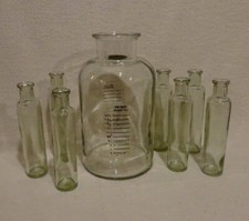 Set 8 Bottiglie Medicinali