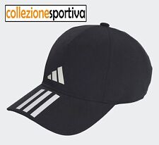 CAPPELLINO CAPPELLO ADIDAS 3-STRIPES BASEBALL- IC6520 col. nero/bianco