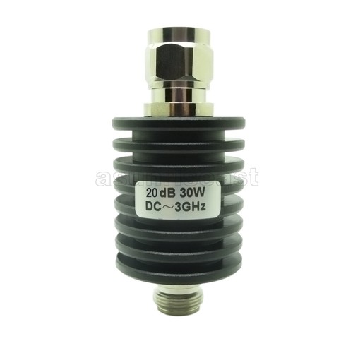 Attenuatore coassiale 30w - rf,