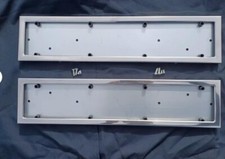 2x PORTATARGA EFFETTO "SUPER