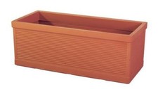 CASSETTA MILLE RIGHE - ELBI - Vaso Fioriera Resina Millerighe per fiori e piante