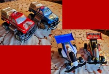Lotto  Auto RC Giocattoli Vintage Reel Toys Buggy Polizia VdF Leggere Tutto
