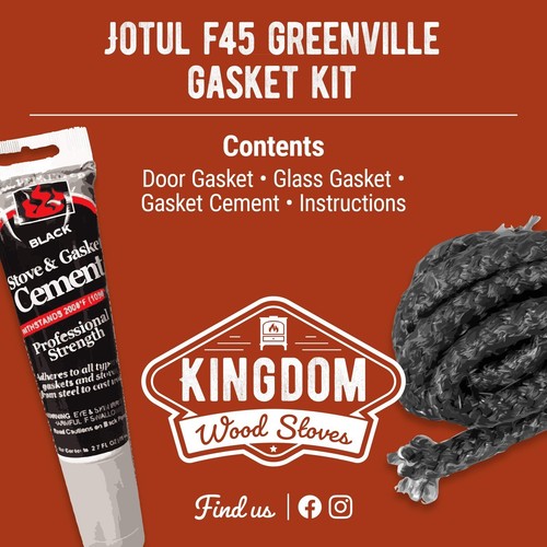 Kit guarnizioni stufa legna - kit,