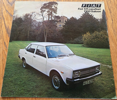 Fiat 131 mirafiori - fiat, 1300