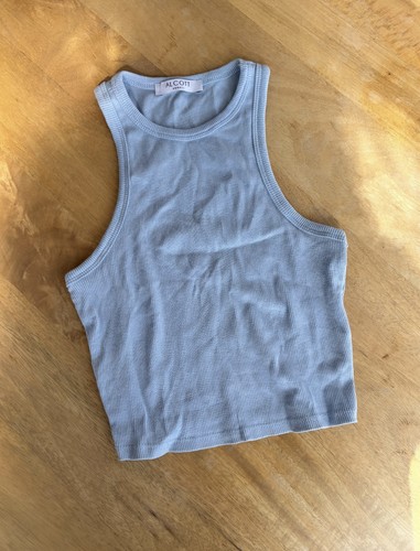 Canotta alcott blu polvere - blu, a