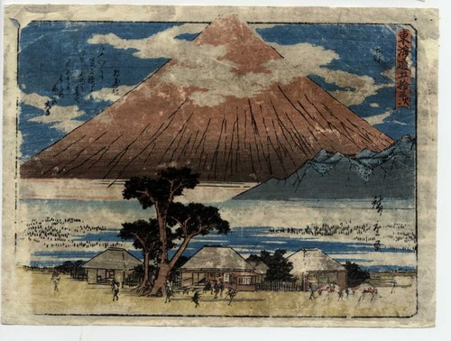 Estampe japonaise originale - uw,