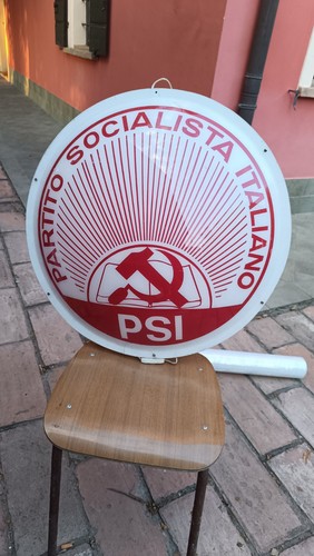 Insegna luminosa partito - insegna,