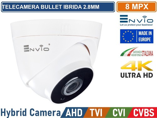 Telecamera dome ibrida 4in1 - dome,