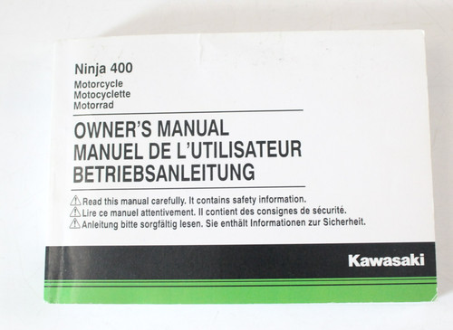 Manuale proprietario originale