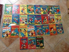 COLLEZIONE ALBI D’ORO MONDADORI TOPOLINO 27 ALBI ORIGINALI DISNEY 