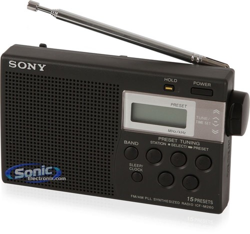 Sony icf m260 - pll, radio