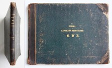 Bellini Norma I Capuleti e Montecchi spartito per pianoforte partitura 1831 ca.