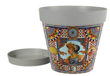 VASO FIORIERA + SOTTOVASO