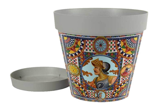 Vaso fioriera sottovaso - vaso,