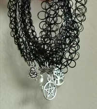 Tatuaggio collana girocollo - tatuaggio,