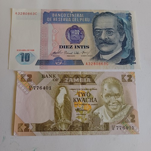 Vecchie banconote mondiali - banconote,