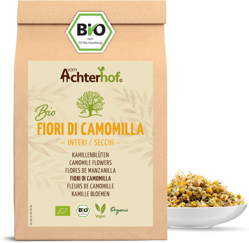 Fiori camomilla biologica - di,