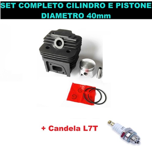 Set cilindro pistone 40mm - e,