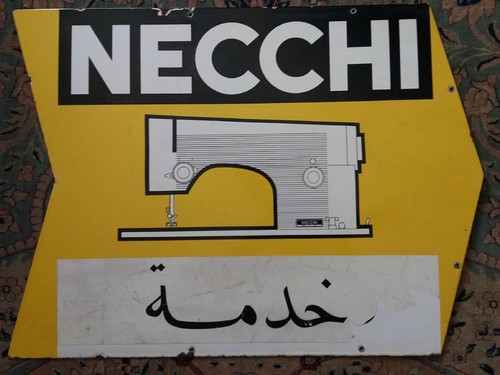 Insegna vintage italiana - , in