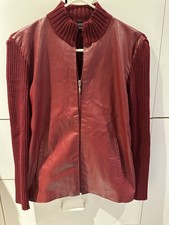 Lancetti Maglieria Red Leather