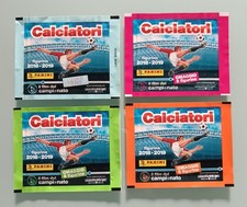4 Bustine Figurine Calciatori