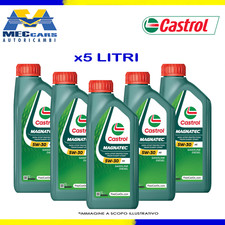 5 LITRI CASTROL MAGNATEC 5W30 A5 OLIO MOTORE AUTO BENZINA DIESEL FORD ACEA B5 A1