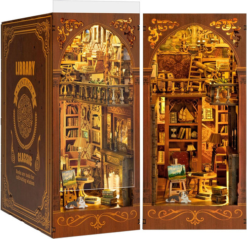 Diy biblioteca book nook - diy,