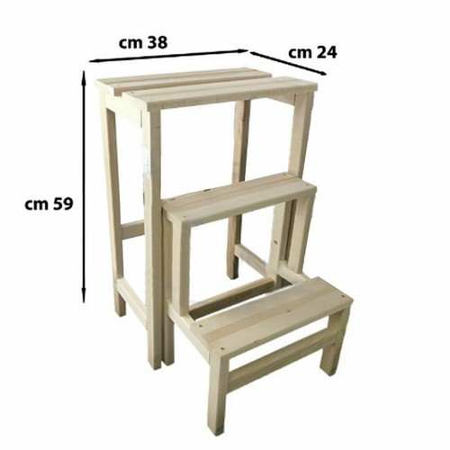 Sgabello scala scaletta - sgabello,