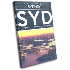 Quadro Sydney Night City