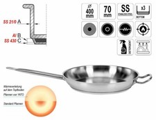 Acciaio Inox Padella Ø 40cm