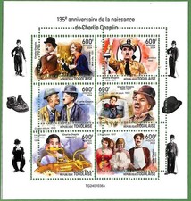 B2778 - TOGOLAISE - ERRORE ERRORE ERRORE ERRORE foglio francobolli - 2024 - Charlie Chaplin