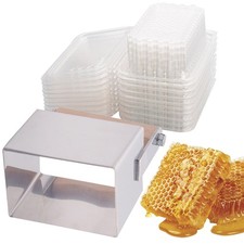 Pettine taglia miele acciaio inox apicoltore s Essential con scatole portaoggetti