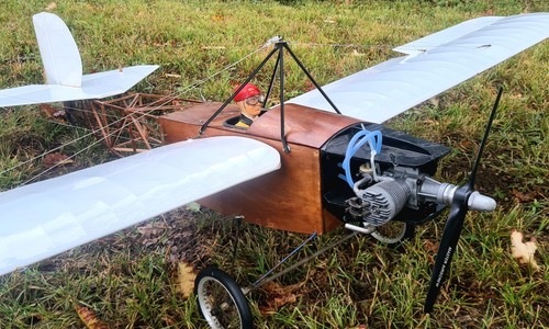Aeromodello antic motore - aeromodello, rc