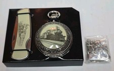 Orologio da tasca e coltello