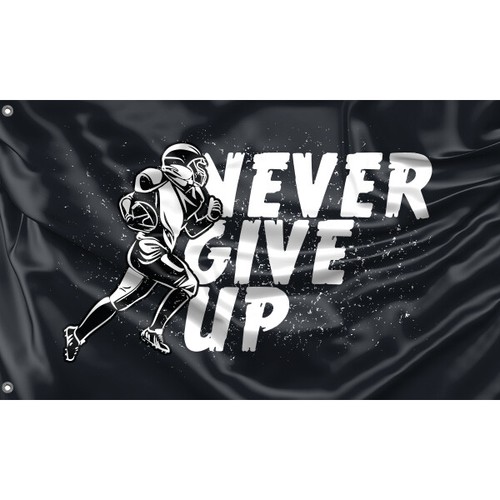 Never give astronaut flag - give,