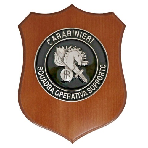 Crest con stemma carabinieri - crest,