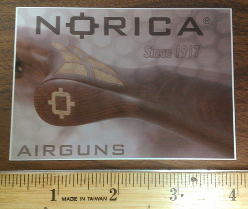 Norica air rifles vinyl decal - norica,