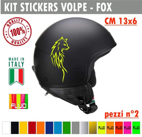 Kit adesivi volpe fox - 2,