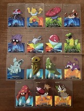 Lotto 15 Lamincards Pokemon Ita Edibas 2005 Hypno Tentacruel Victrebell Voltorb