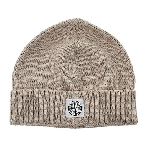 Berretto stone island logo - stone,