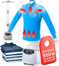 Asciugabiancheria Stira Camicie, Pantaloni E Maglie - Manichino Verticale Elettr