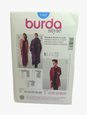 Giacca cappotto poncho Burda
