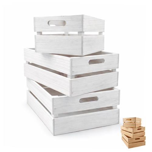 Set cassette legno - set,