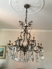 Lampadari vintage a goccia