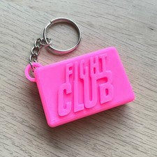 Fight Club Inspired Soap Keyring Movie Replica Gift Idea