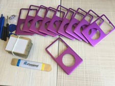 10x Custodia Faceplate Anteriore VIOLA per iPod Classic 6/7th 80gb 120gb 160gb