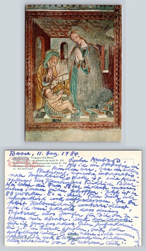 Cartolina quadro medievale - , di