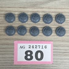 X 10 Nano Scudi Warhammer Fantasy Battaglia Età Di Sigmar Nani The Old